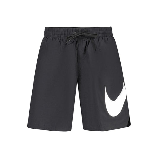 Nike Black Polyester Men's Swim Boxer Shorts