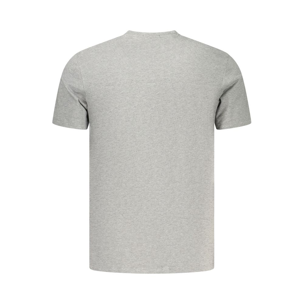 Calvin Klein Gray Cotton T-Shirt - Effortless Style Essentials