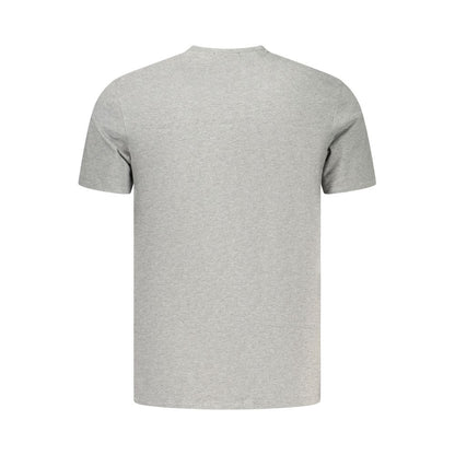 Calvin Klein Gray Cotton T-Shirt - Effortless Style Essentials