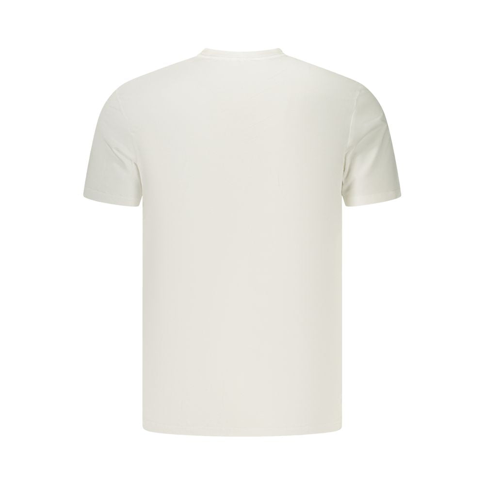 Calvin Klein White Cotton T-Shirt - Effortless Style
