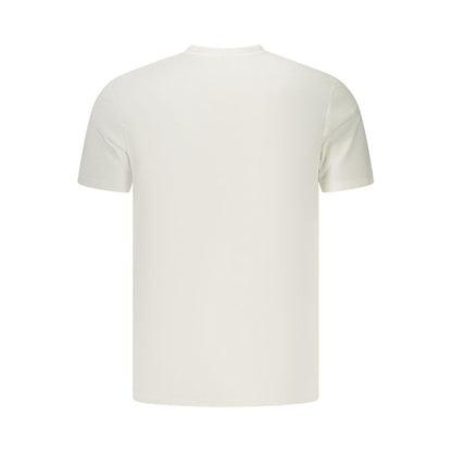 Calvin Klein White Cotton T-Shirt - Effortless Style