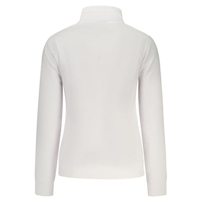 Norway 1963 White Cotton Sweatshirt with Applique Logo