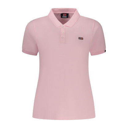 Norway 1963 Pink Cotton Polo Shirt - Effortless Style for Every Adventure