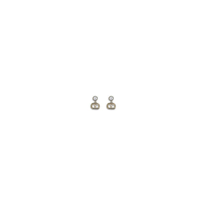 Valentino Garavani VLogo Signature Ovalette Crystal-Embellished Earrings
