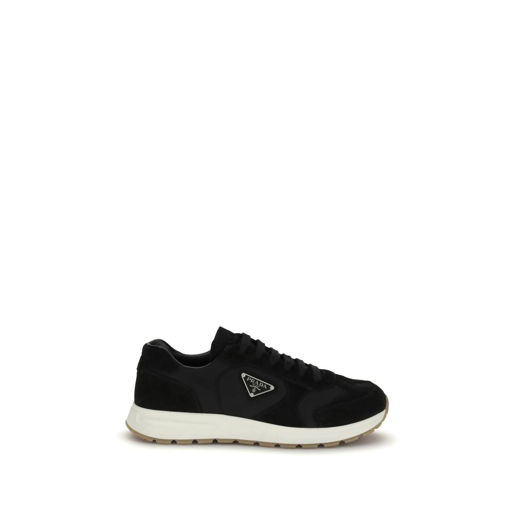 Prada Black Prax 01 Re-Nylon Sneakers
