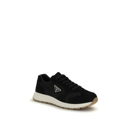 Prada Black Prax 01 Re-Nylon Sneakers