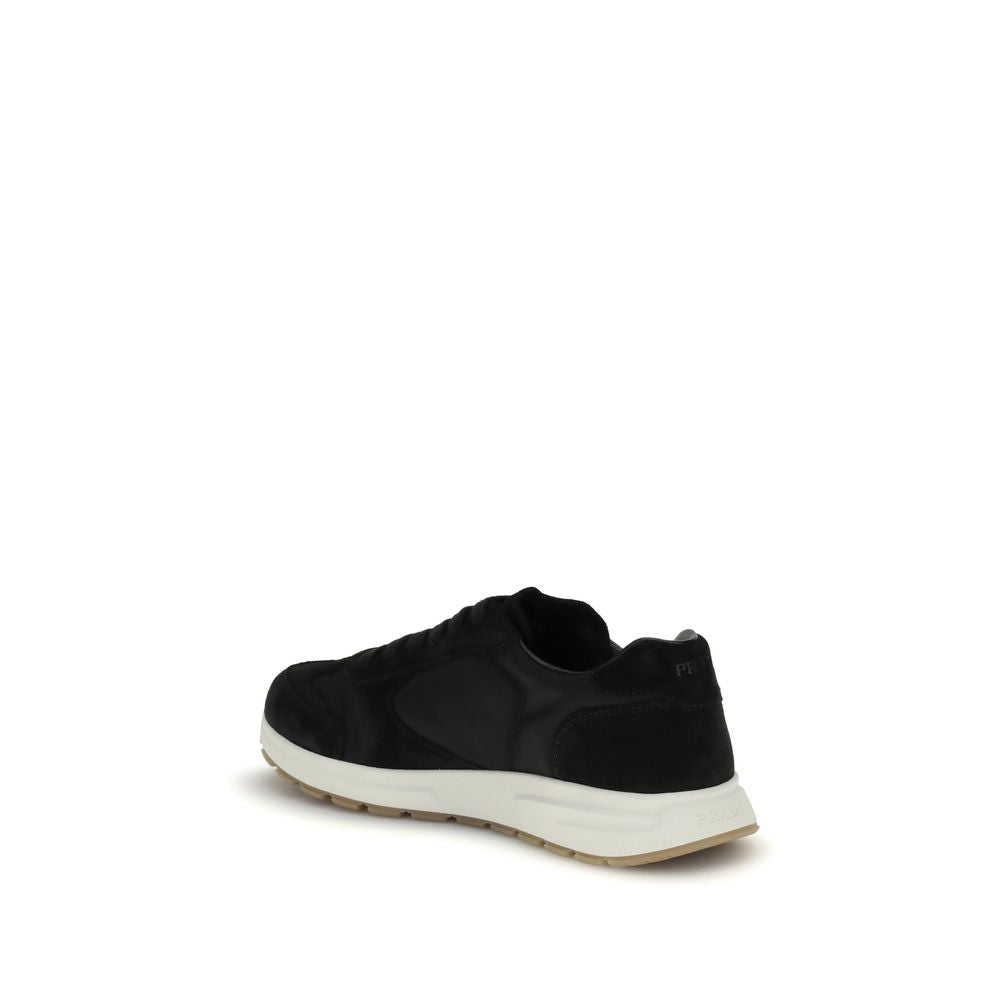 Prada Black Prax 01 Re-Nylon Sneakers