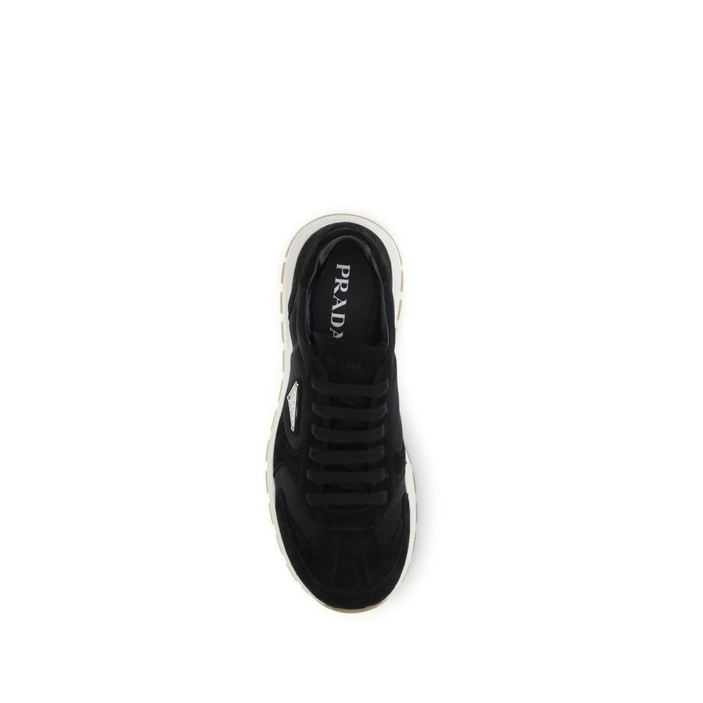 Prada Black Prax 01 Re-Nylon Sneakers