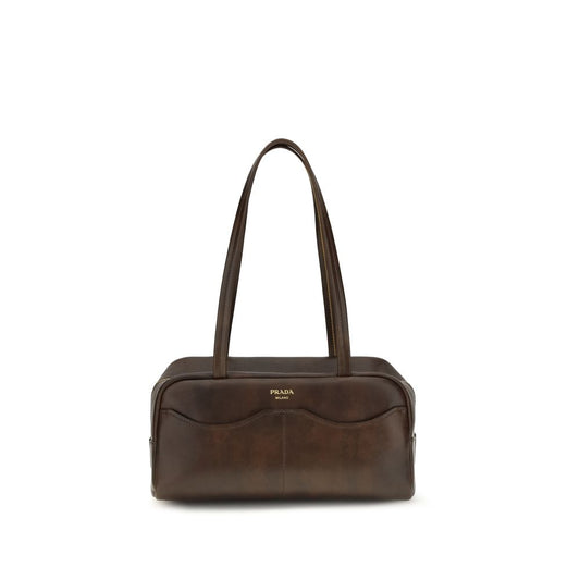 Prada Brown Calf Leather Handbag