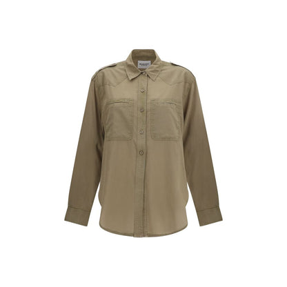 Marant Étoile Valiane Bicolor Cotton Shirt