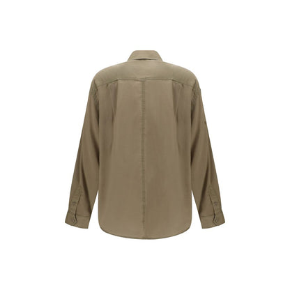 Marant Étoile Valiane Bicolor Cotton Shirt