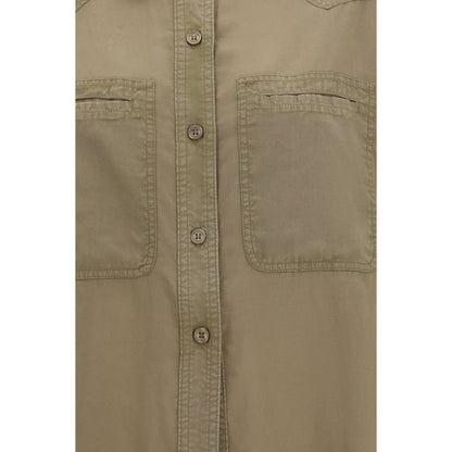Marant Étoile Valiane Bicolor Cotton Shirt