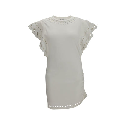 Marant Étoile White Cotton Casual Dress