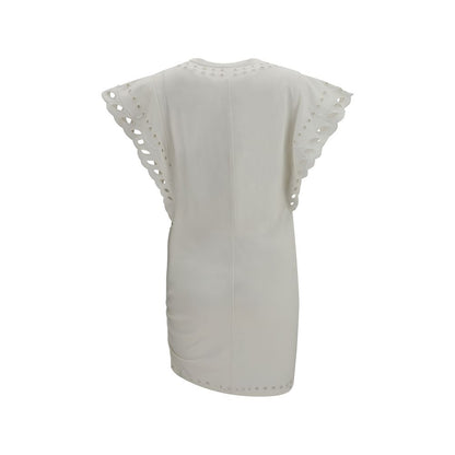 Marant Étoile White Cotton Casual Dress