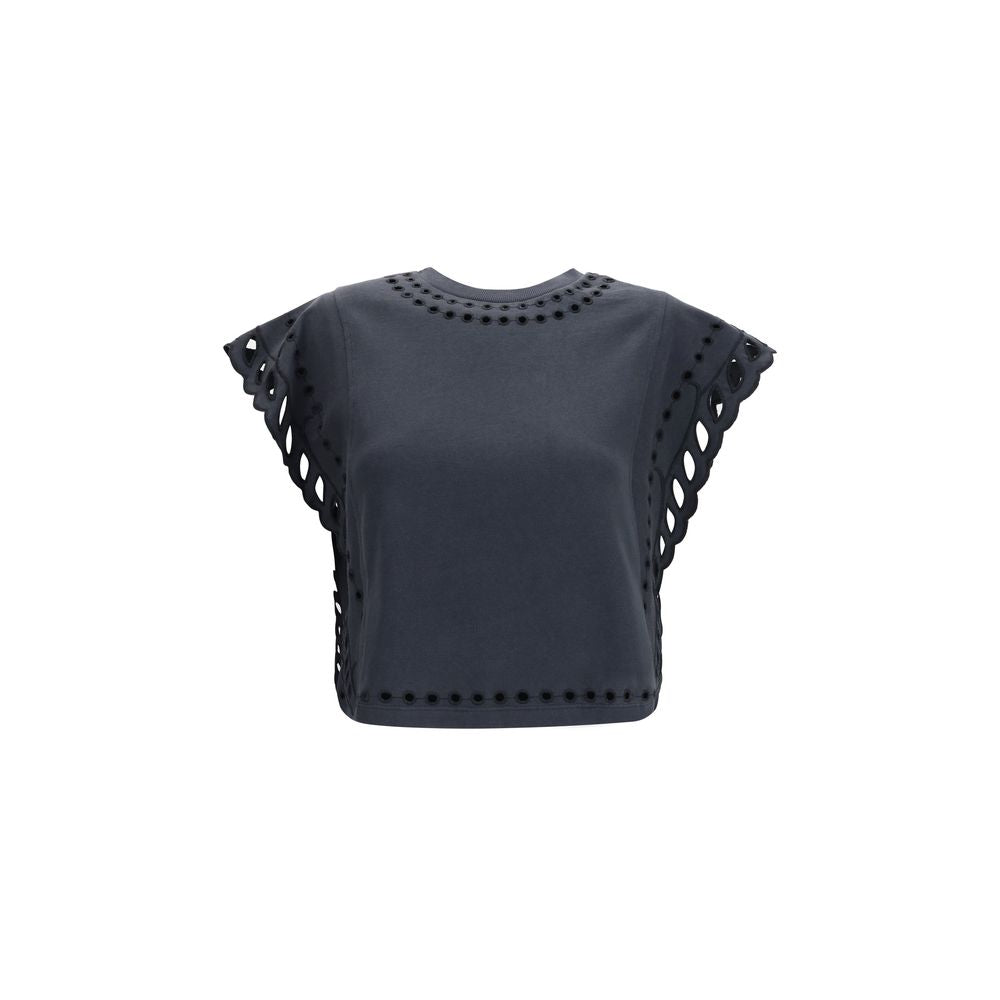 Marant Étoile Black Cotton T-Shirt