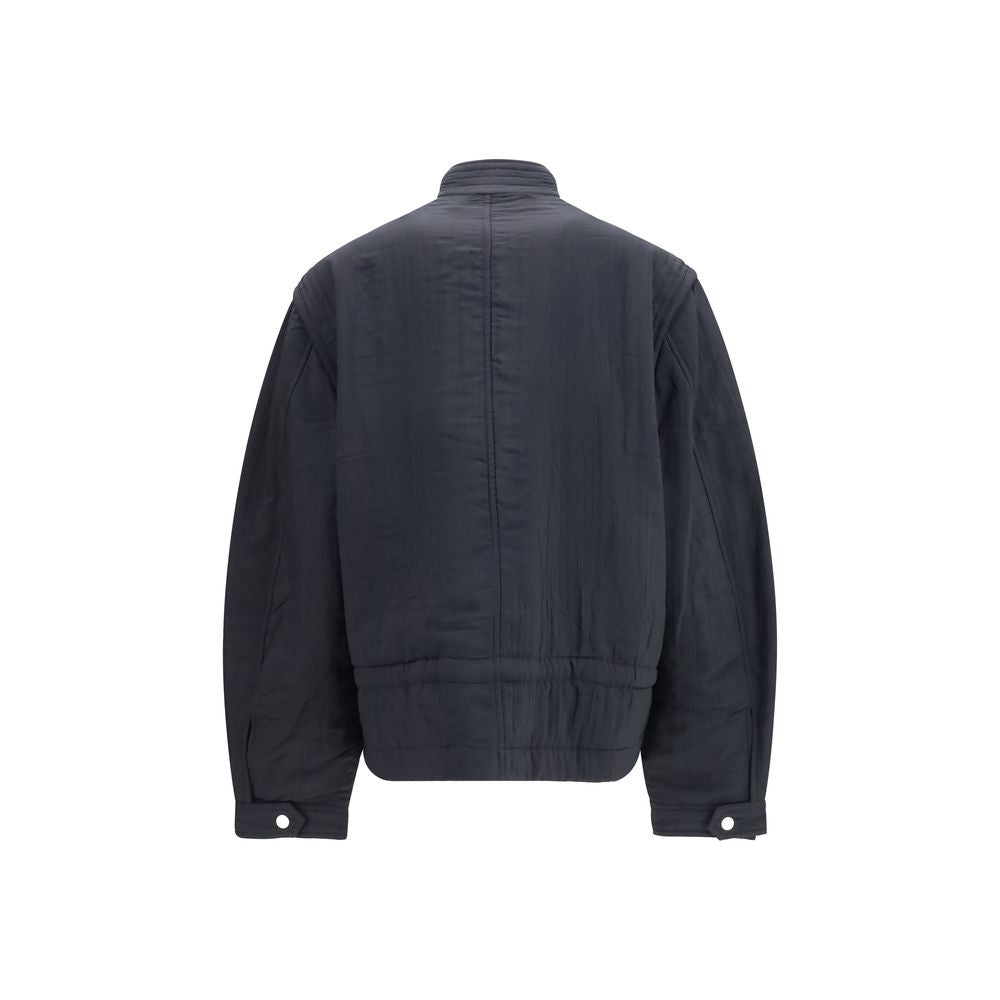 Marant Étoile Blandina Black Modal Full-Length Jacket