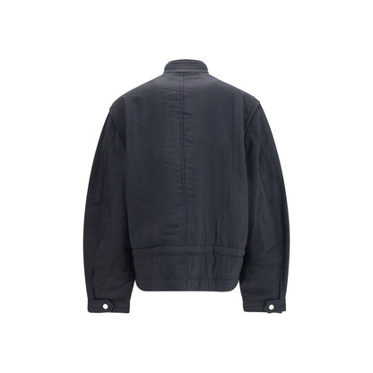 Marant Étoile Blandina Black Modal Full-Length Jacket