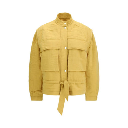 Marant Étoile Bicolor Modal Full-Length Jacket
