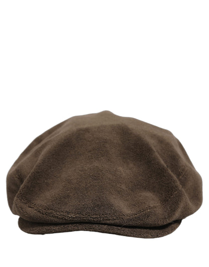 Dolce & Gabbana Brown Cotton Newsboy Cap