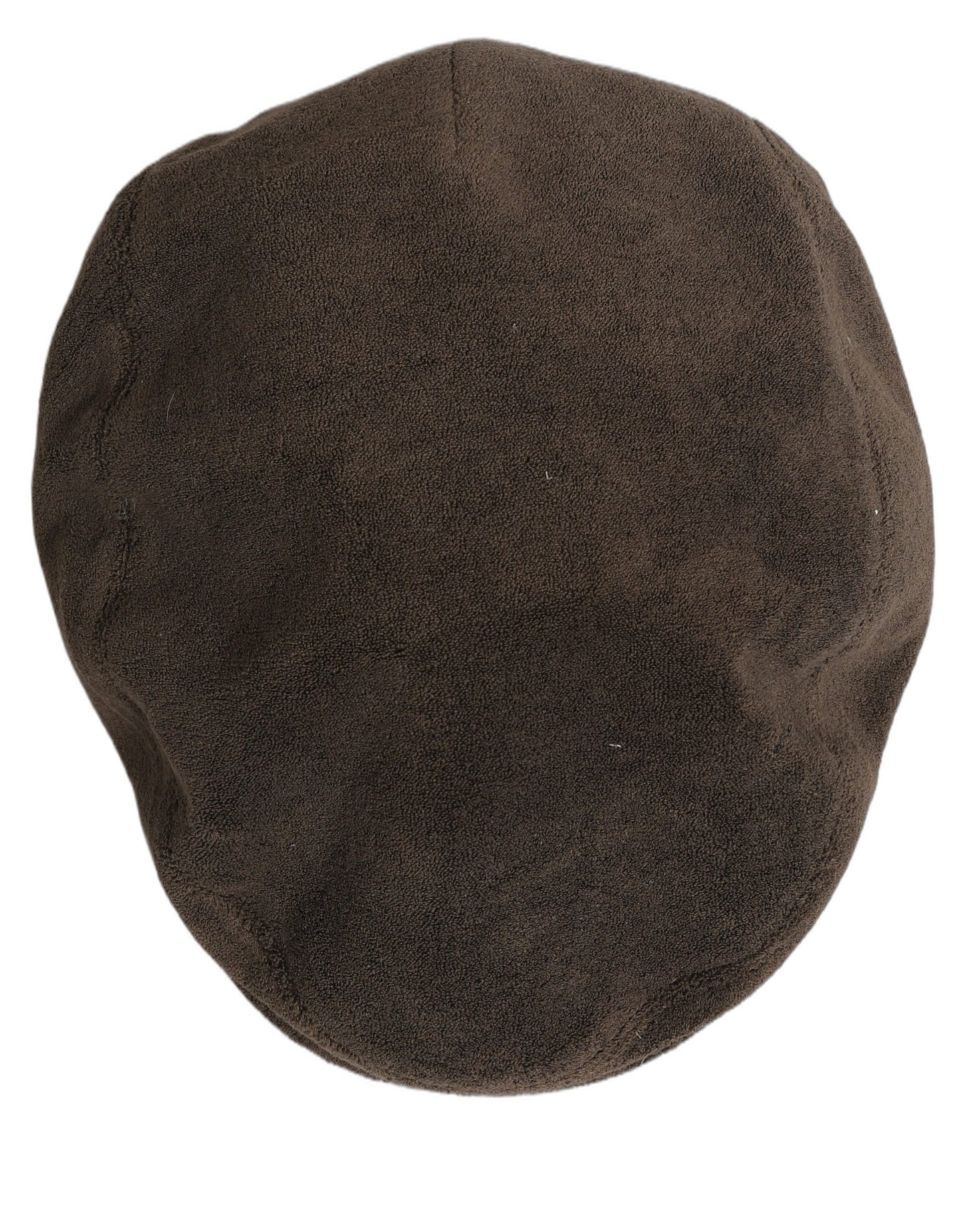Dolce & Gabbana Brown Cotton Newsboy Cap