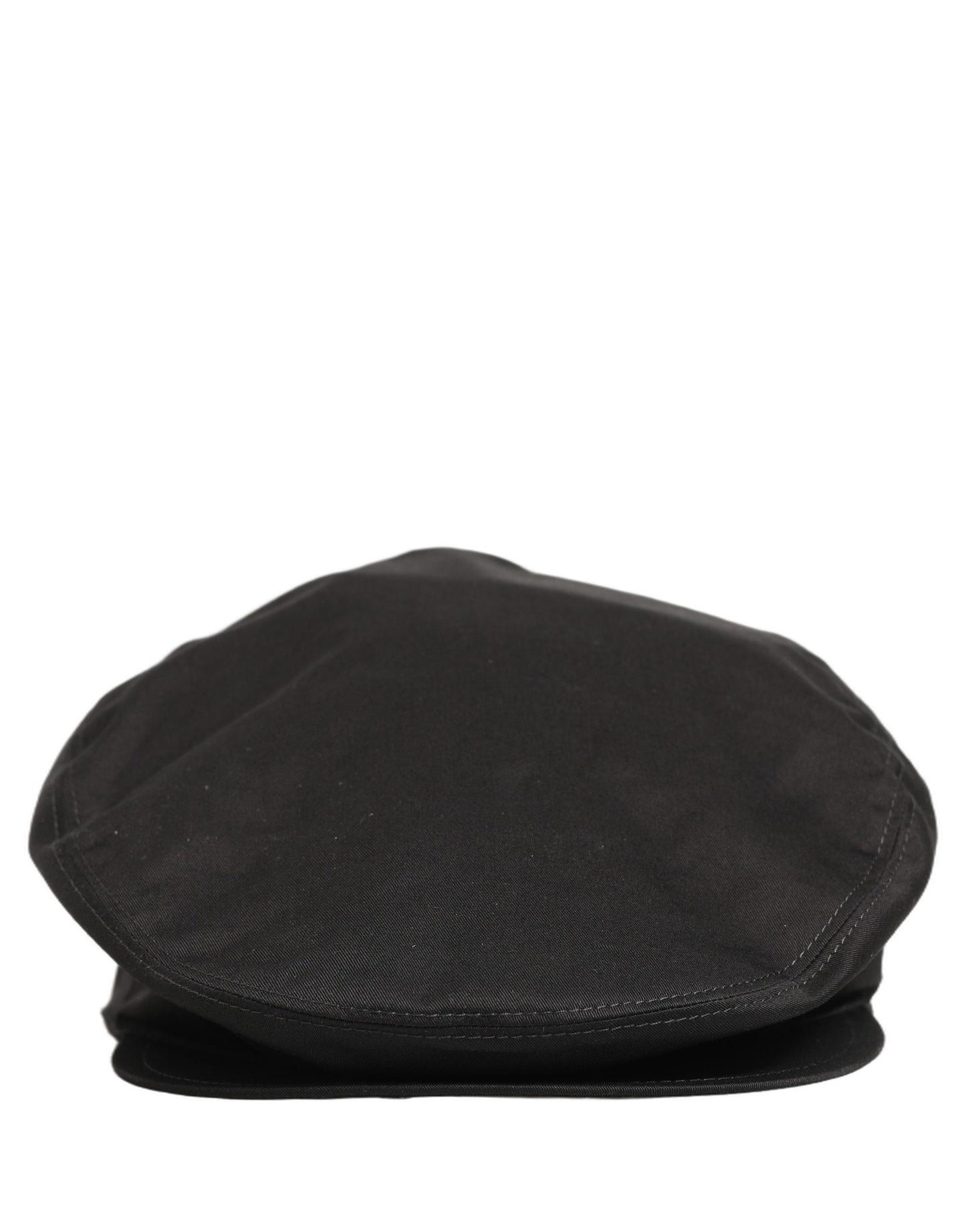 Dolce & Gabbana Men’s Black Cotton Stretch Newsboy Capello Hat