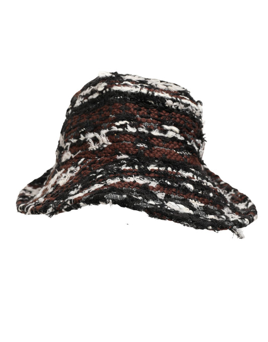 Dolce & Gabbana Multicolor Acrylic Tweed Bucket Hat