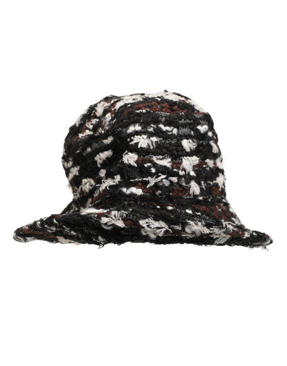 Dolce & Gabbana Multicolor Acrylic Tweed Bucket Hat