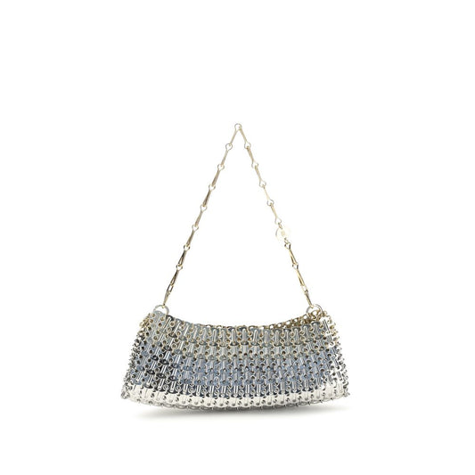 Rabanne Silver Brass Shoulder Bag - Skyline Clutch