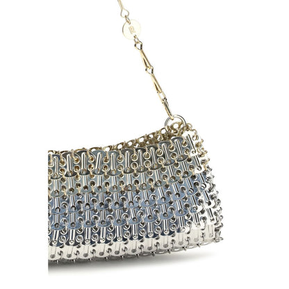 Rabanne Silver Brass Shoulder Bag - Skyline Clutch