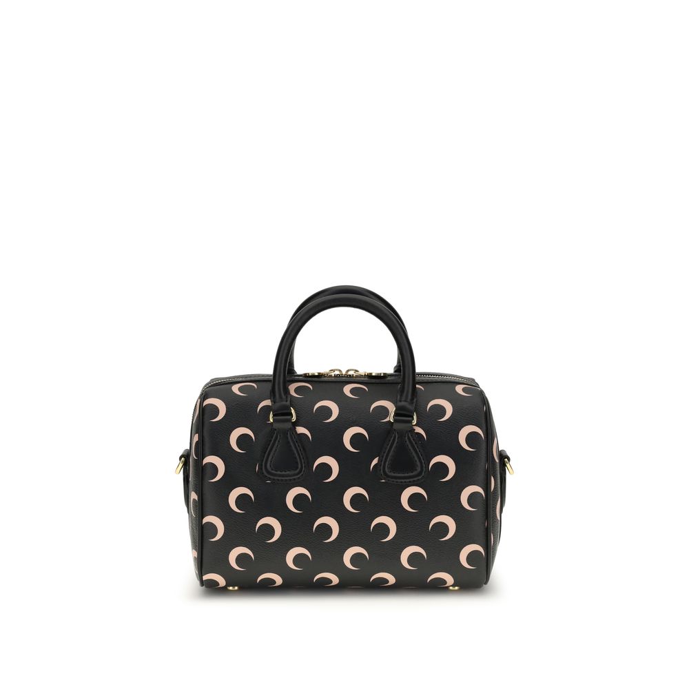 Marine Serre Moon Canvas Strike Handbag