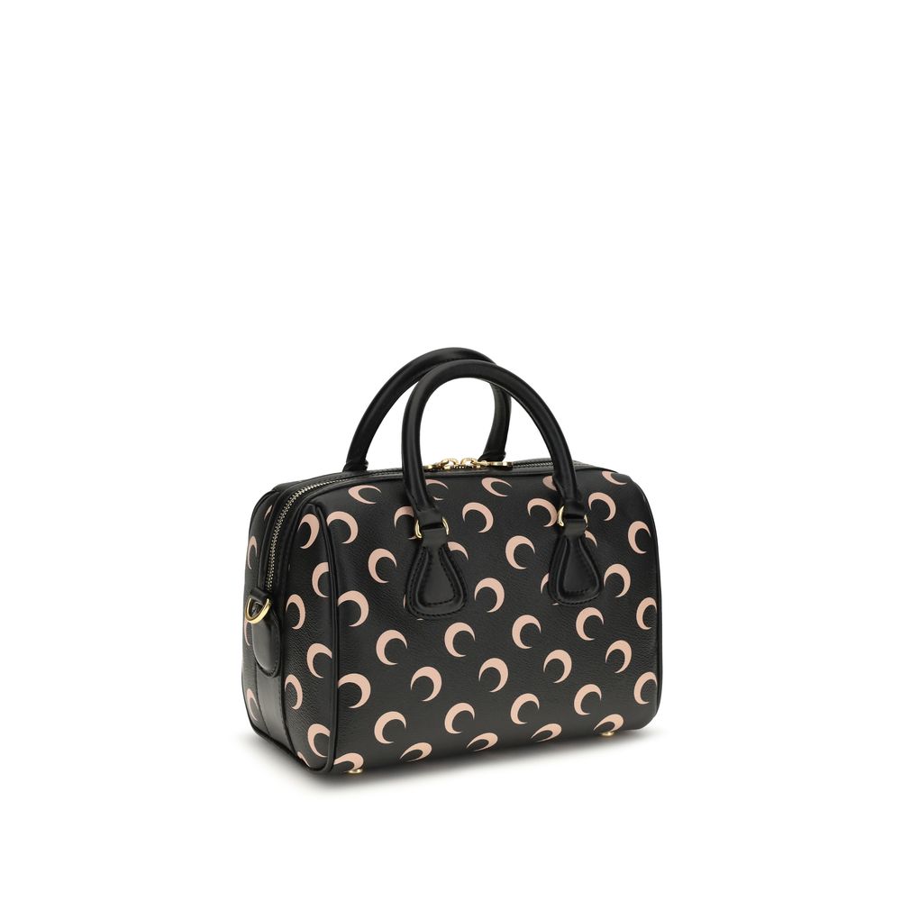 Marine Serre Moon Canvas Strike Handbag