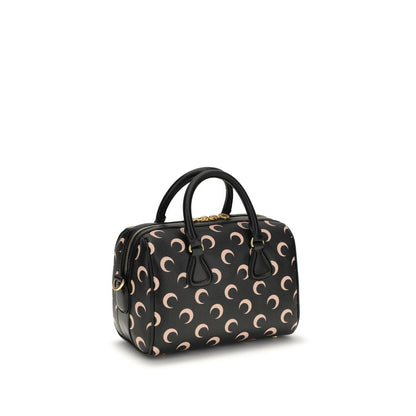 Marine Serre Moon Canvas Strike Handbag