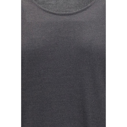 Brunello Cucinelli Gray Cashmere Sleeveless T-Shirt