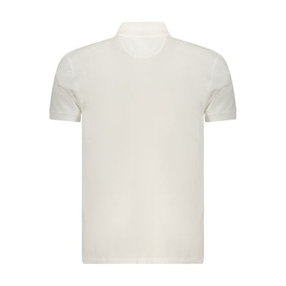 Marina Militare Bianco Cotton Men's Polo Shirt