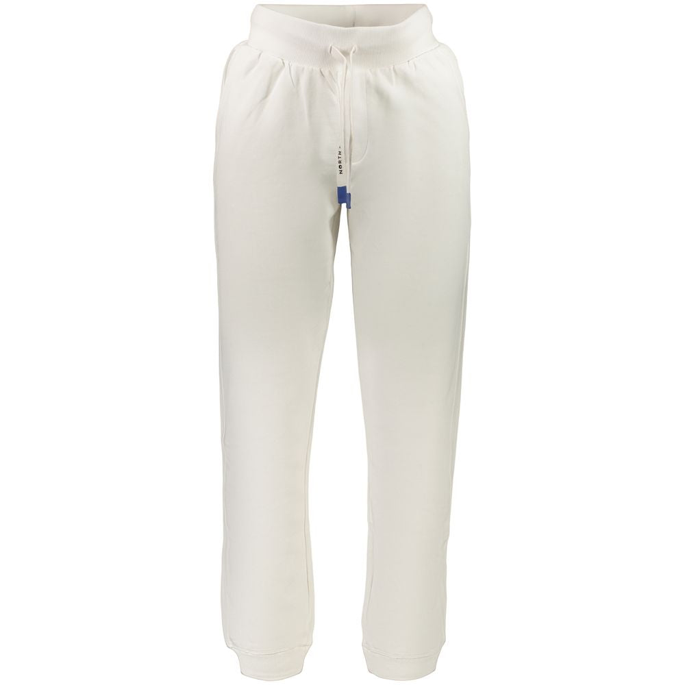 North Sails White Cotton Men's Joggers