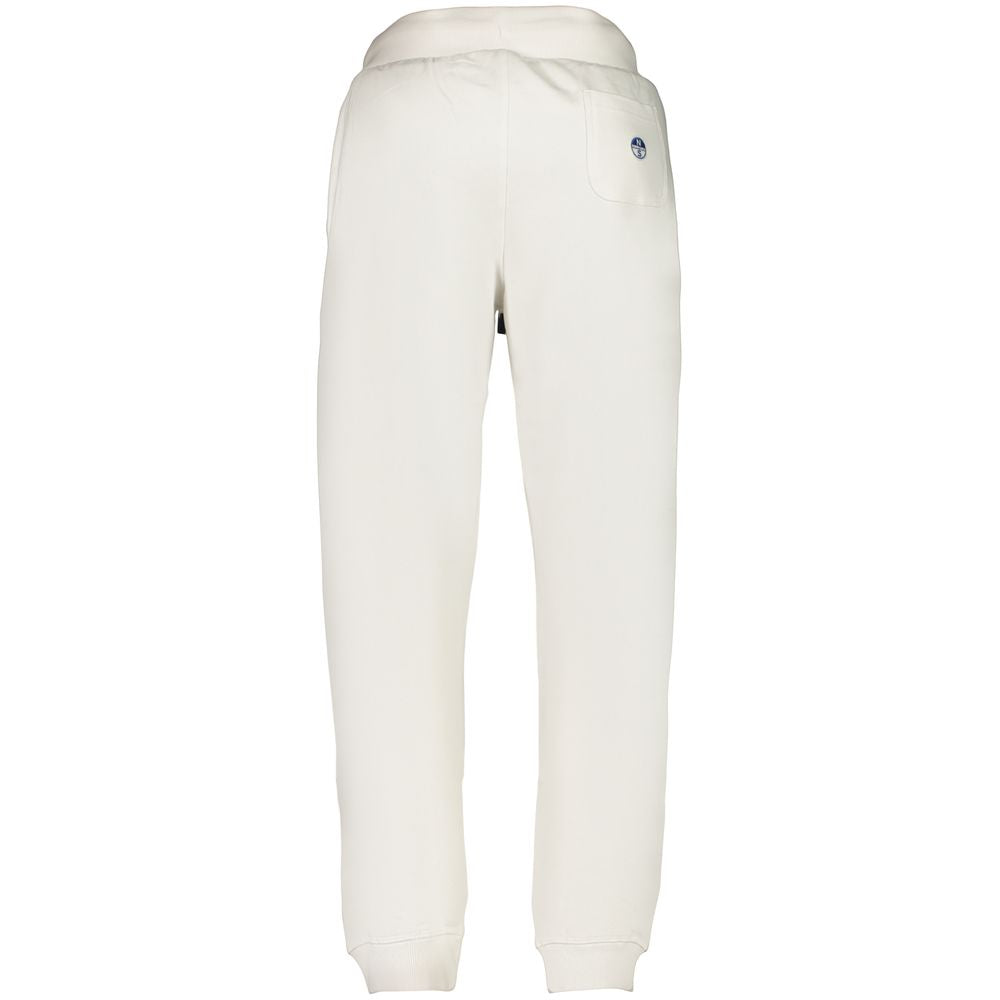 North Sails White Cotton Men's Joggers