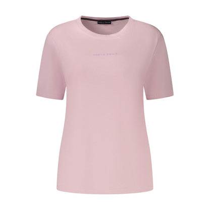 North Sails Pink Cotton Women's T-Shirt