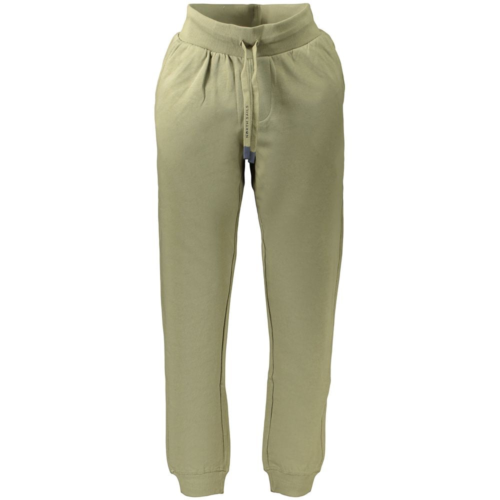 North Sails Green Cotton Men's Joggers