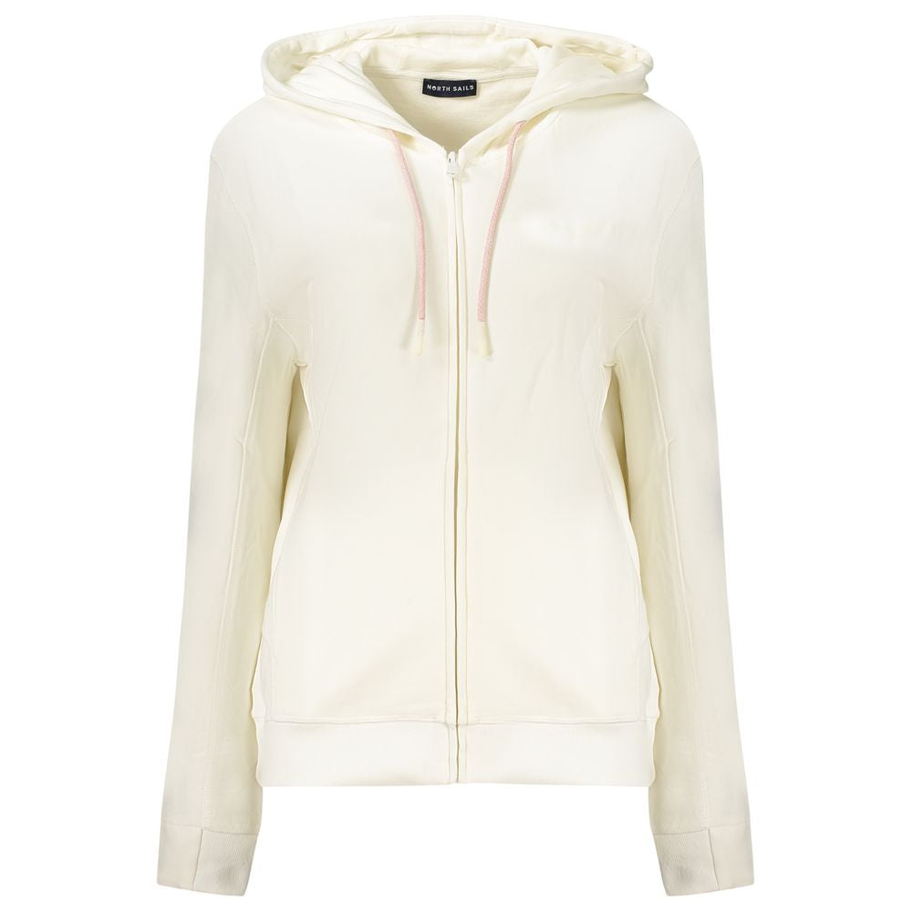 North Sails White Cotton Women's Sweatshirt