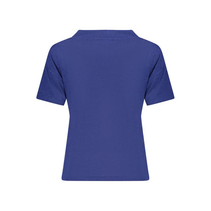 North Sails Blue Linen T-Shirt: Effortless Coastal Style
