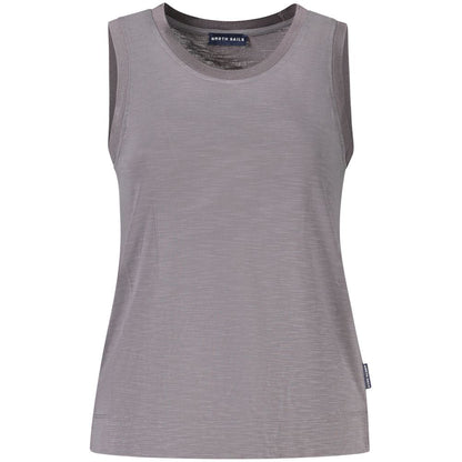 North Sails Gray Polyester Tank Top - Ocean Positive Casualwear