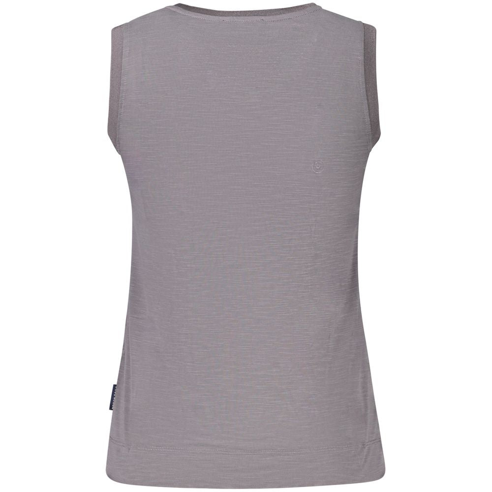 North Sails Gray Polyester Tank Top - Ocean Positive Casualwear