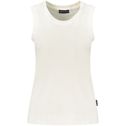 North Sails White Polyester Tank Top - Ocean Positive