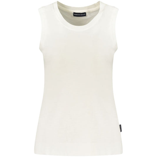 North Sails White Polyester Tank Top - Ocean Positive