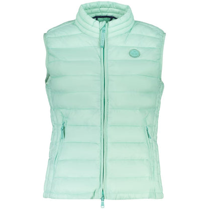 North Sails Green Polyester Sleeveless Jacket