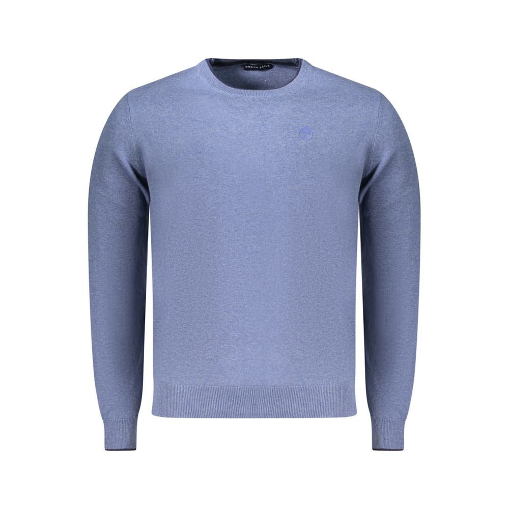 North Sails Blue Cotton Sweatshirt – Effortless Nautical Style