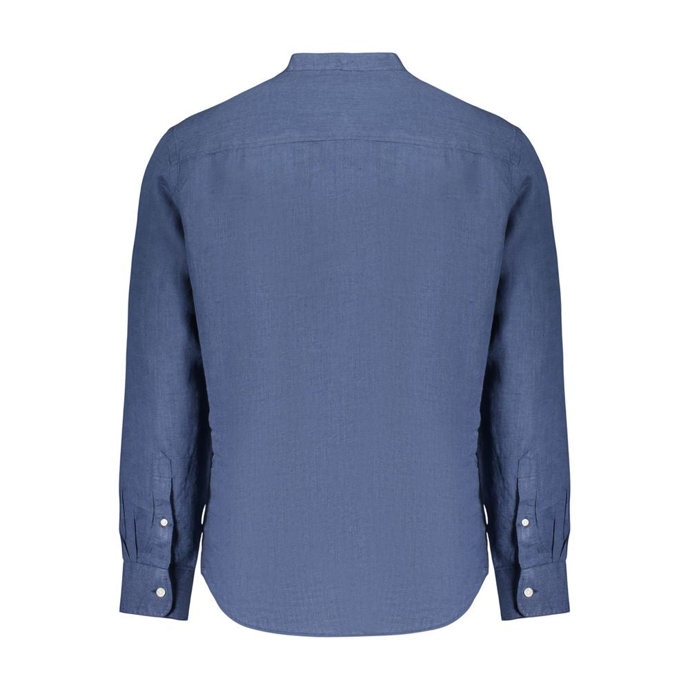 North Sails Blue Linen Men's Shirt