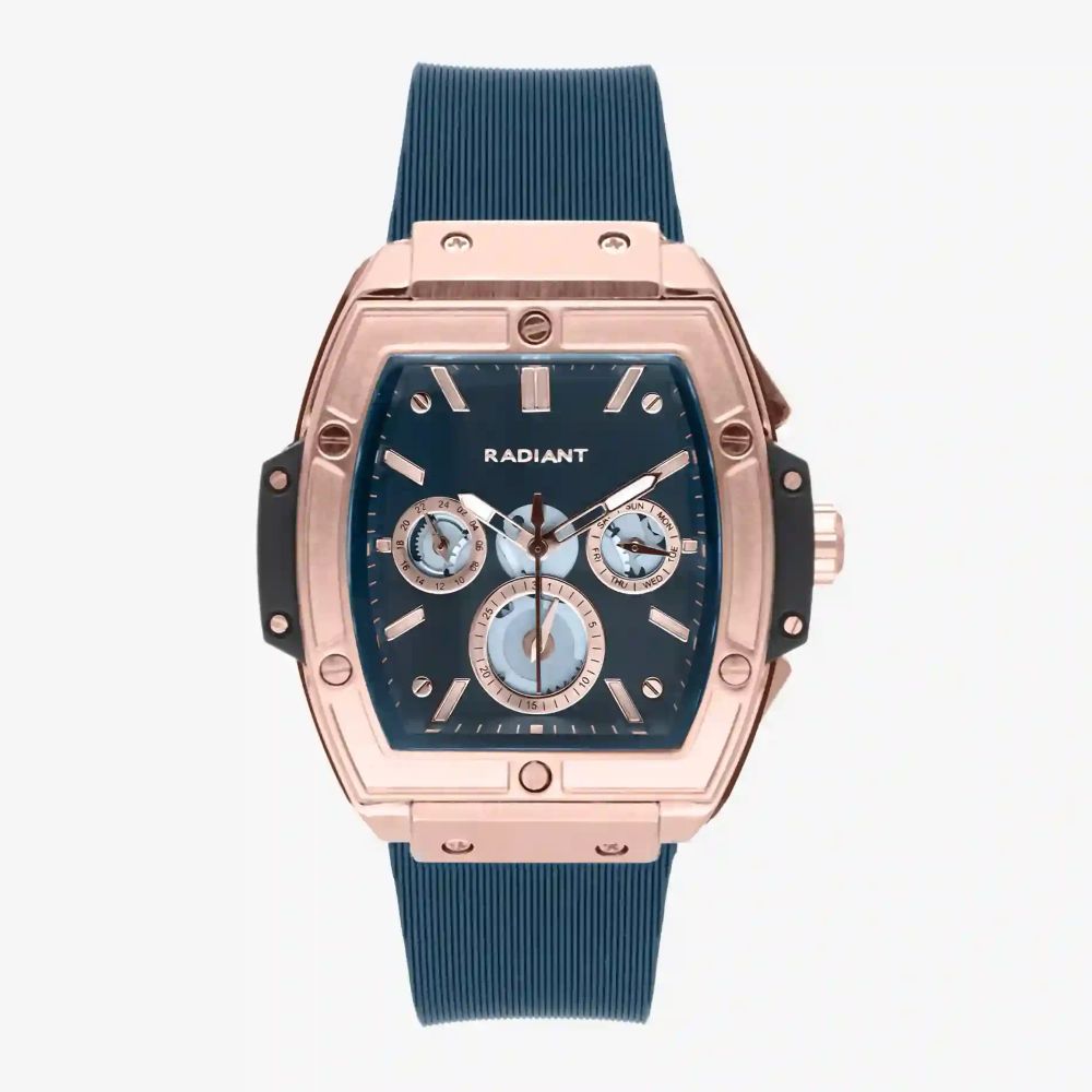 RADIANT Blue Synthetic Dress Watch for Men