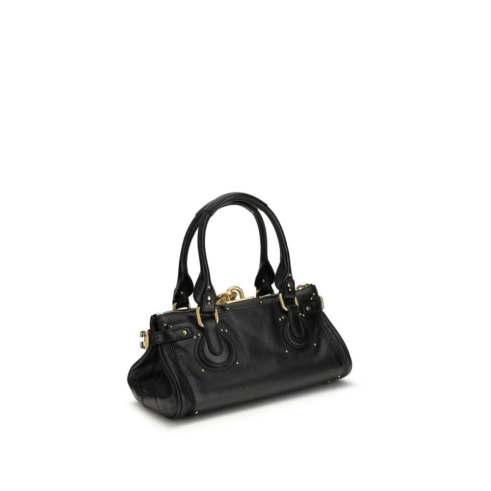 Chloé Black Leather Paddington Bag