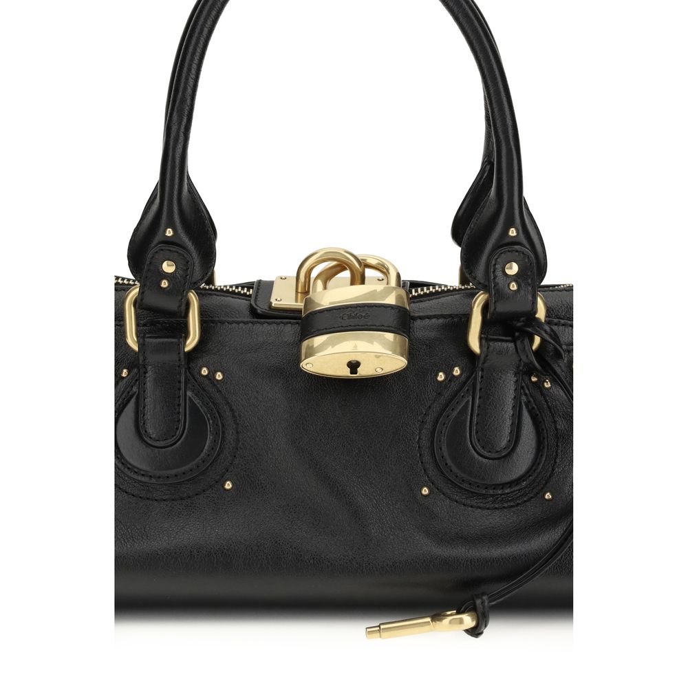 Chloé Black Leather Paddington Bag